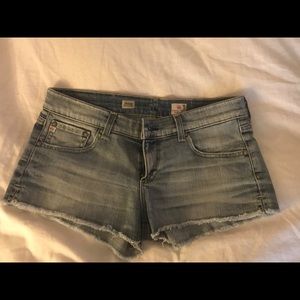 AG Jean Shorts Size 28 NWOT
